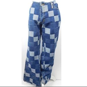 Traxx Patchwork Jeans size 20 vintage